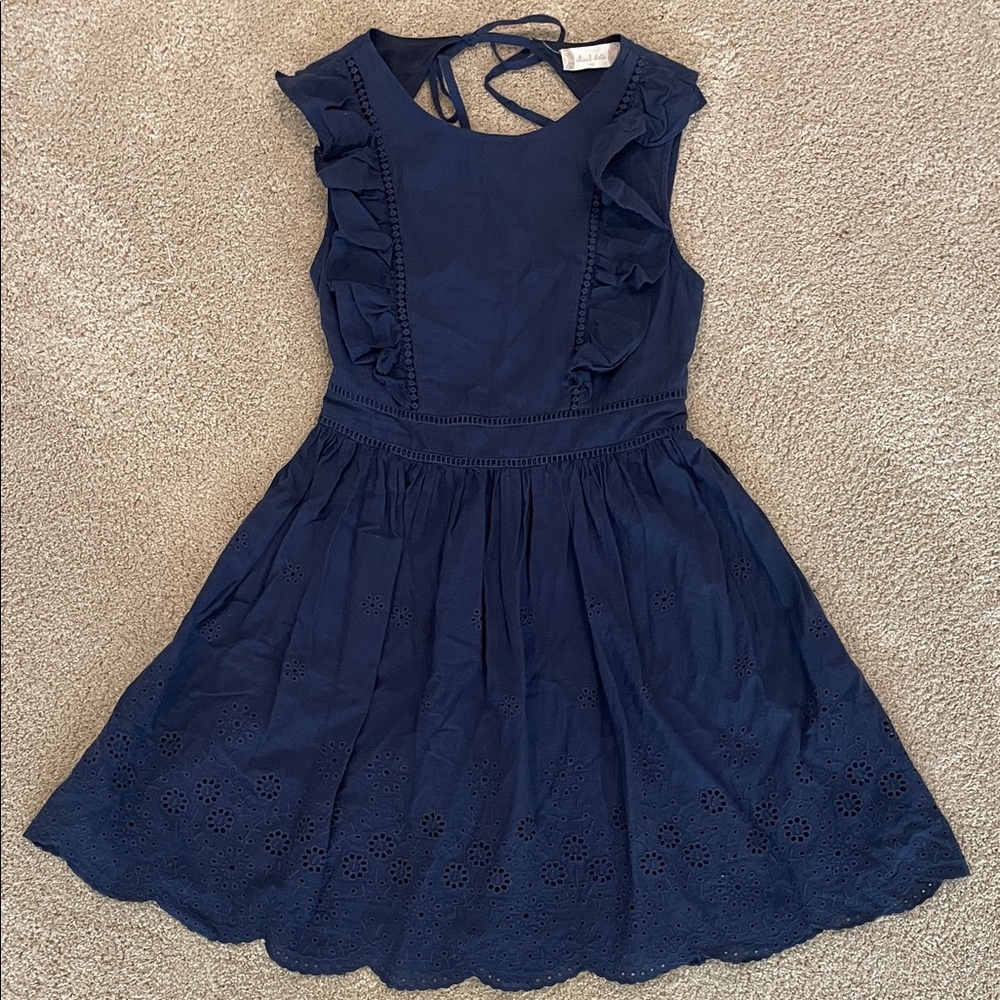 Cute navy blue Altar’d State dress, size XS